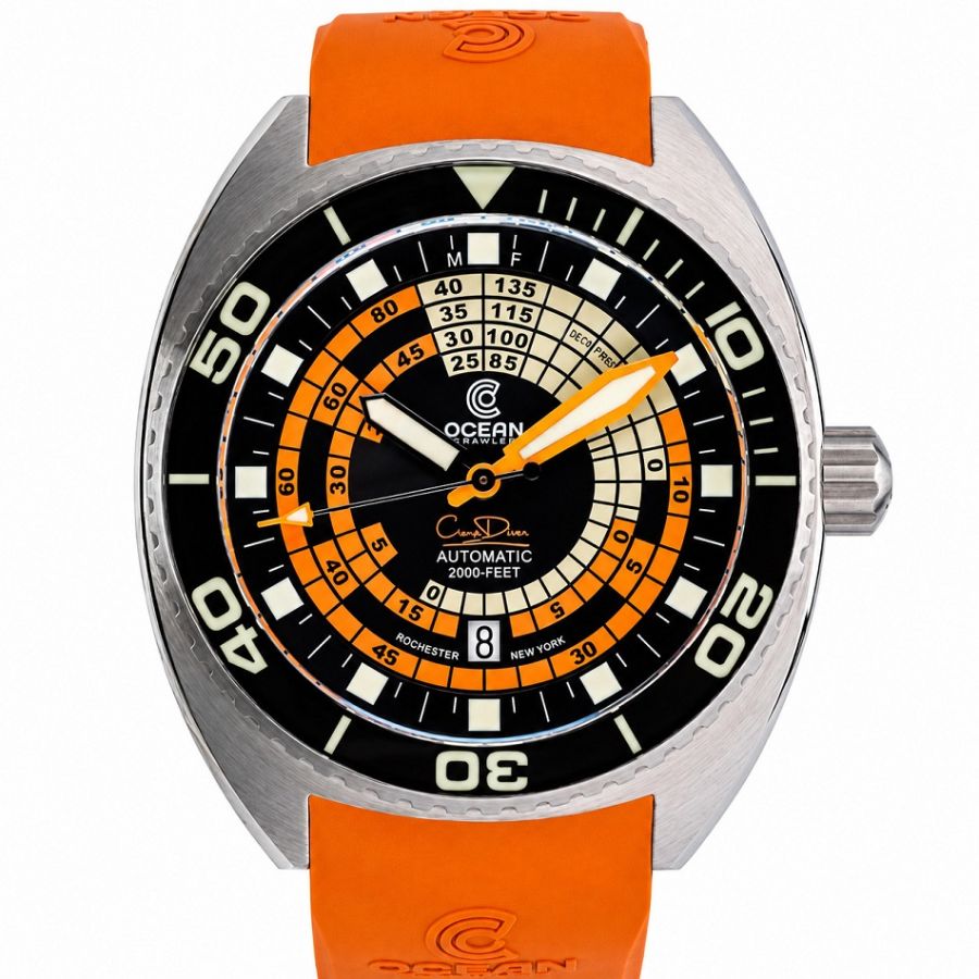 Ocean Crawler Decompression Timer - Black - Core Diver-1