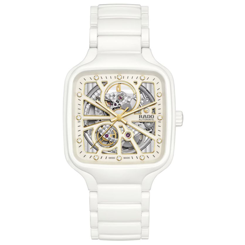 Rado TRUE SQUARE AUTOMATIC OPEN HEART 01.734.6073.3.070 R27073702 Rado TRUE SQUARE AUTOMATIC OPEN HEART 01.734.6073.3.070 R27073702