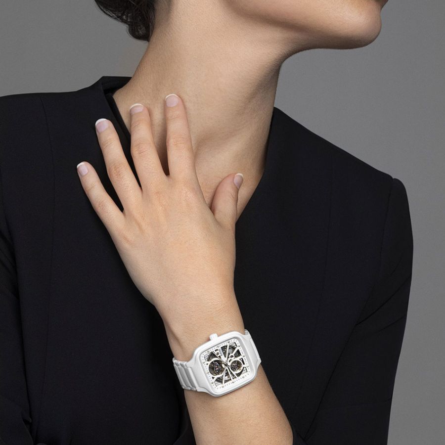 Rado TRUE SQUARE AUTOMATIC OPEN HEART 01.734.6073.3.070 R27073702