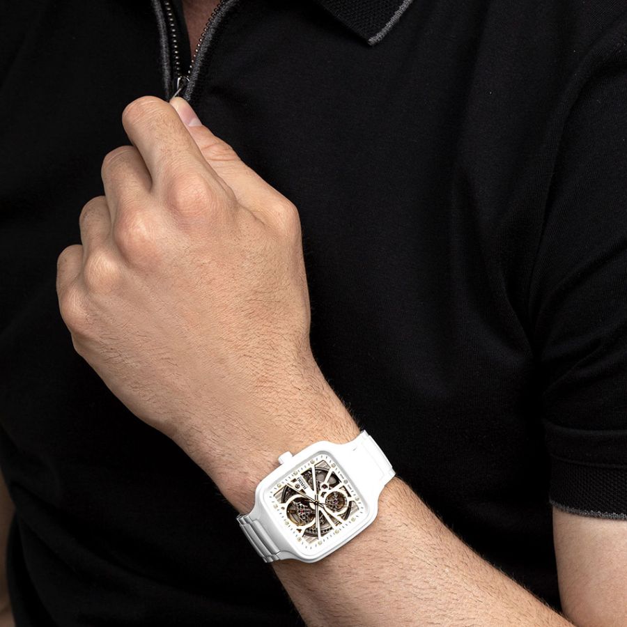 Rado TRUE SQUARE AUTOMATIC OPEN HEART 01.734.6073.3.070 R27073702