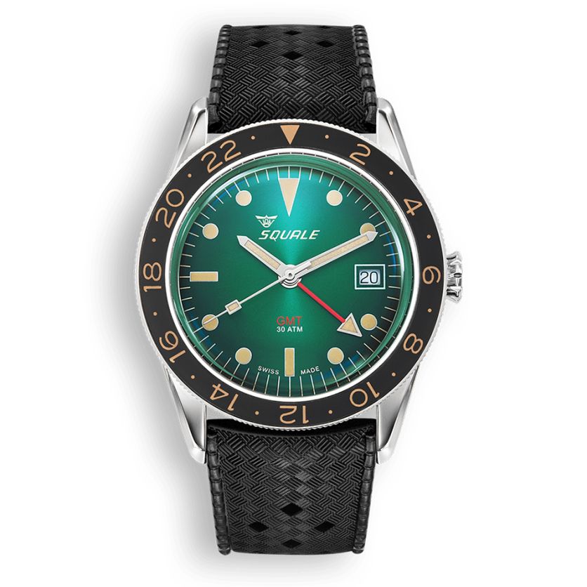 Squale Sub-39 GMT Vintage Green SUB-39GMGR.HT Squale Sub-39 GMT Vintage Green SUB-39GMGR.HT