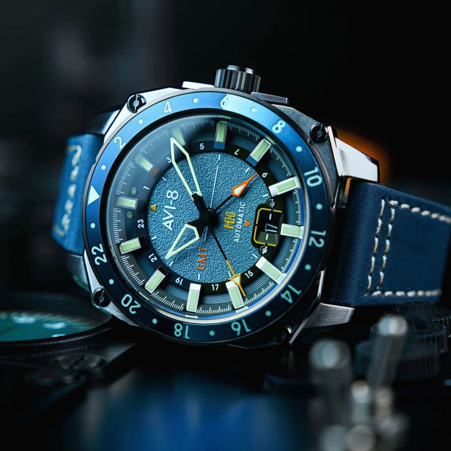 AVI-8 Atlas GMT Automatic Amazon Green AV-4122-05