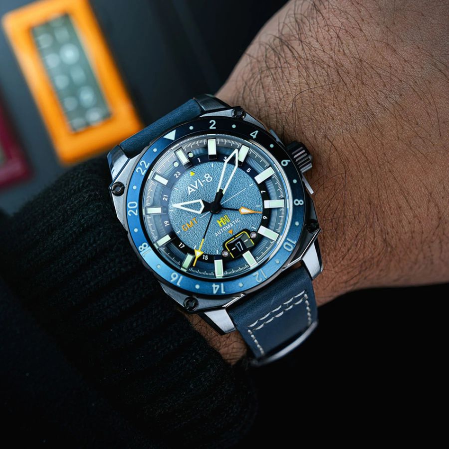 AVI-8 Atlas GMT Automatic Amazon Green AV-4122-05