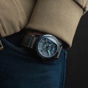 AVI-8 Flyboy Airmaster GMT Automatic Rubber Black AV-4128-05 AVI-8 Flyboy Airmaster GMT Automatic Rubber Black AV-4128-05