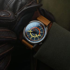 AVI-8 Flyboy Wingman Worldtimer GMT Automatic Atlantic Blue AV-4120-01 AVI-8 Flyboy Wingman Worldtimer GMT Automatic Atlantic Blue AV-4120-01