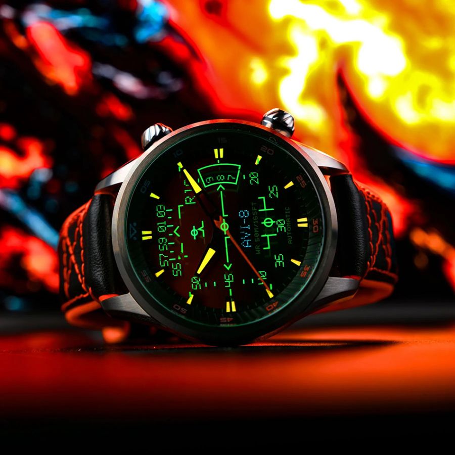 AVI-8 HAWKER HARRIER AV-4117-03 Gradient Orange
