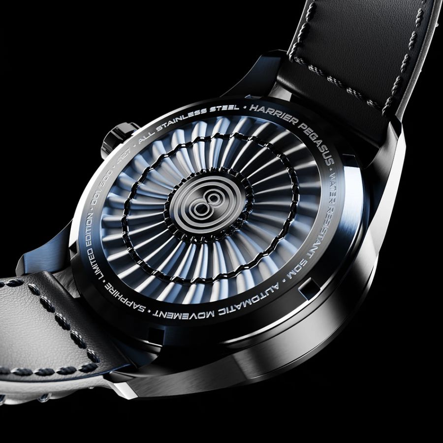 AVI-8 Pegasus Automatic Limited Edition Piston Black AV-4127-01