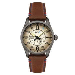 AVI-8 Spitfire Type 300 Automatic VE-Day 80th Limited Edition AV-4073-02 AVI-8 Spitfire Type 300 Automatic VE-Day 80th Limited Edition AV-4073-02