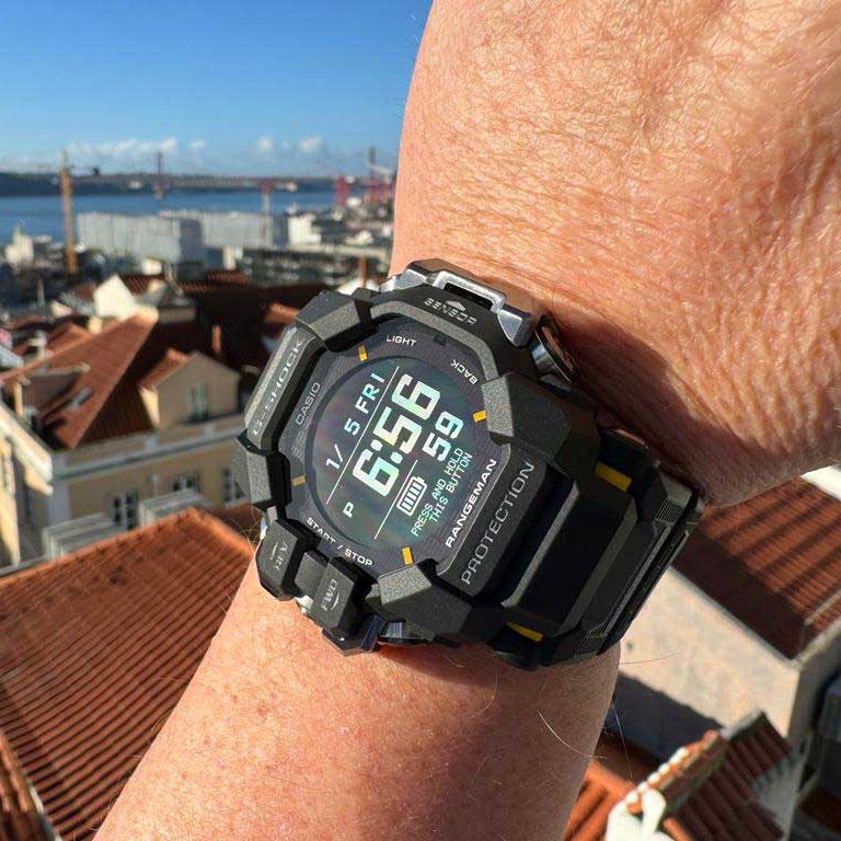 Casio G-SHOCK MASTER OF G GPR-H1000-1ER + Кабель