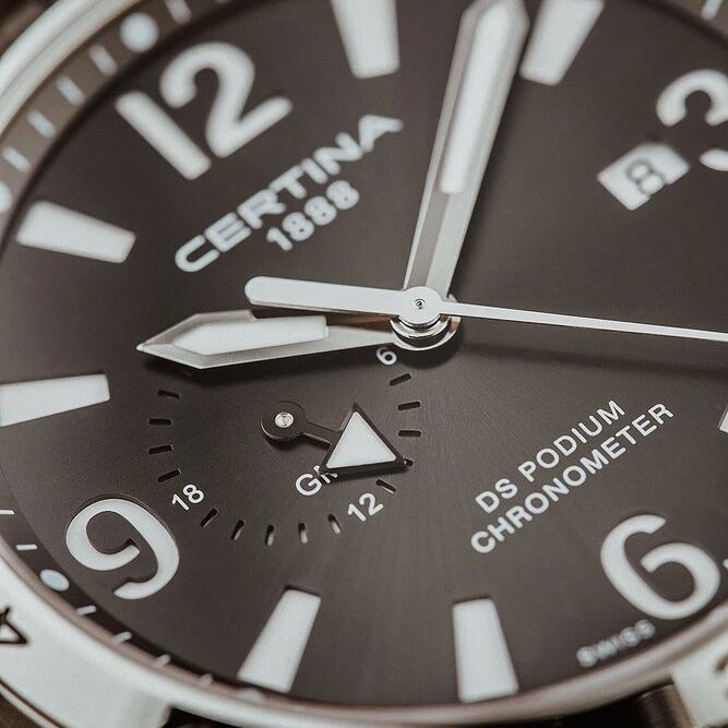 Certina DS PODIUM GMT C034.455.16.050.00