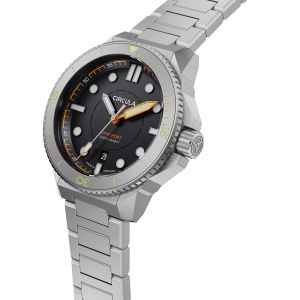 Circula DiveSport Titanium Black Bracelet Circula DiveSport Titanium Black Bracelet