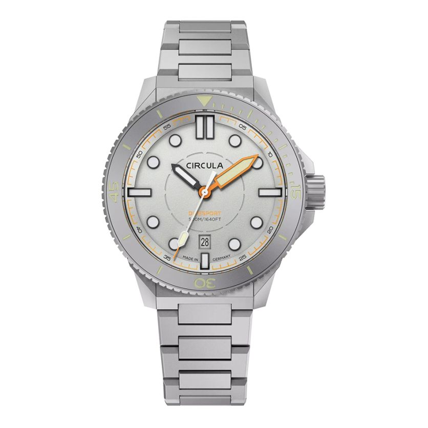Circula DiveSport Titanium Grey Bracelet Circula DiveSport Titanium Grey Bracelet