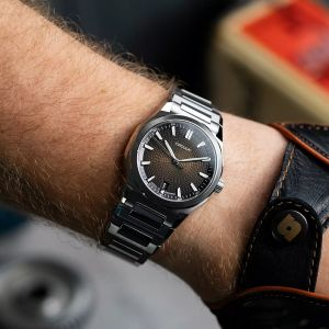 Circula Facet Brown Steel Strap with Butterfly Clasp Circula Facet Brown Steel Strap with Butterfly Clasp