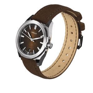 Circula Facet Brown Suede Strap Circula Facet Brown Suede Strap