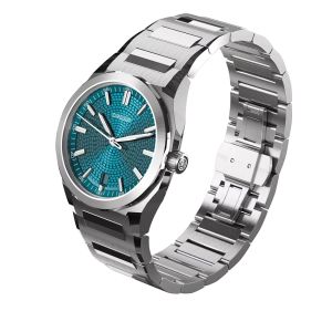 Circula Facet Petrol Steel Strap with Butterfly Clasp Circula Facet Petrol Steel Strap with Butterfly Clasp