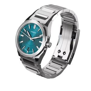 Circula Facet Petrol Steel Strap with Extension Folding Clasp Circula Facet Petrol Steel Strap with Extension Folding Clasp