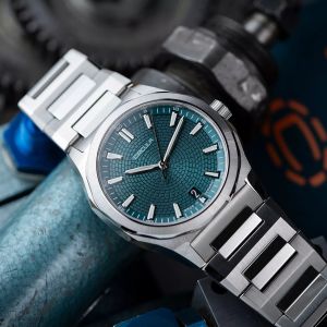 Circula Facet Petrol Steel Strap with Butterfly Clasp Circula Facet Petrol Steel Strap with Butterfly Clasp