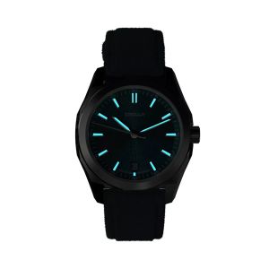 Circula Facet Petrol Suede Strap Circula Facet Petrol Suede Strap