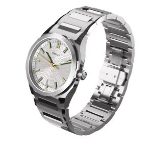 Circula Facet Silver Steel Strap with Butterfly Clasp Circula Facet Silver Steel Strap with Butterfly Clasp