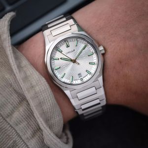 Circula Facet Silver Steel Strap with Butterfly Clasp Circula Facet Silver Steel Strap with Butterfly Clasp