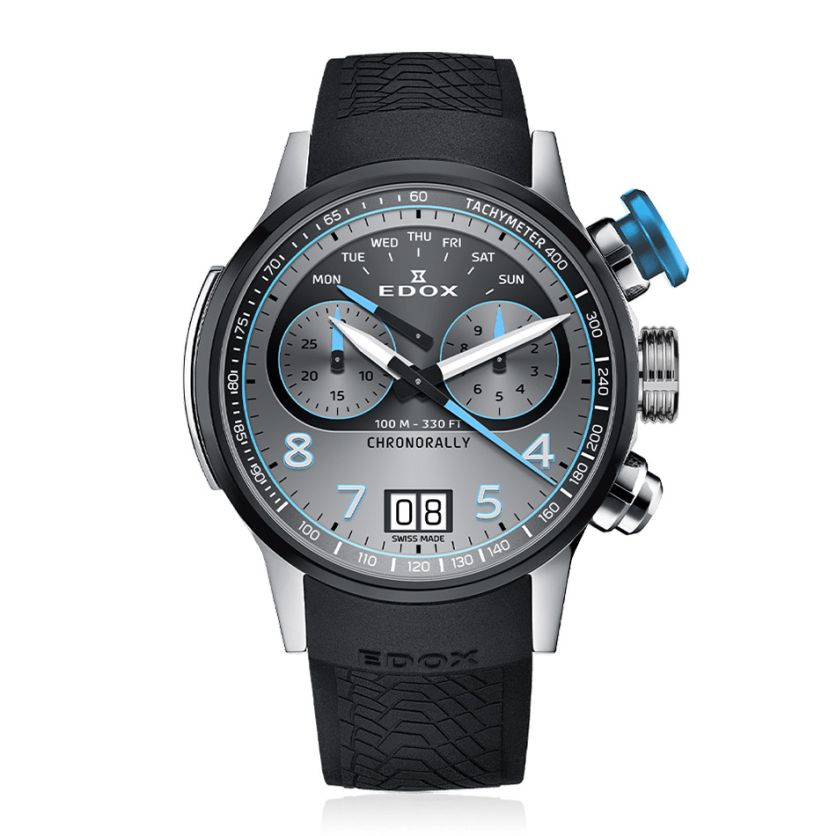 Edox Chronorally Chronograph 45 38003 TINBU GNBU Edox Chronorally Chronograph 45 38003 TINBU GNBU