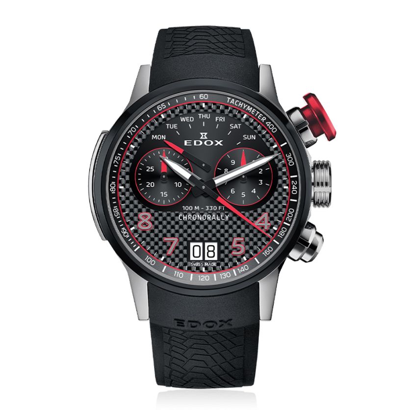 Edox Chronorally Chronograph 45 38003 TINRO CARO Edox Chronorally Chronograph 45 38003 TINRO CARO
