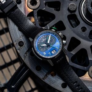 Edox Chronorally Chronograph 45 38003 TINV BUNV Edox Chronorally Chronograph 45 38003 TINV BUNV