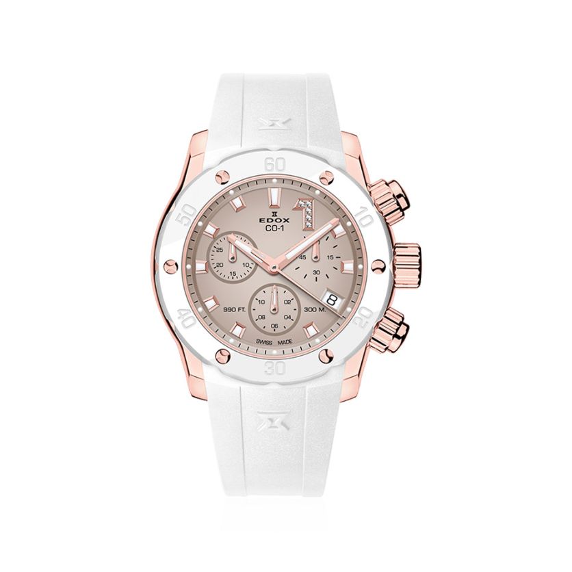 Edox CO-1 Chronolady 10255 37RBCAB BEIDR Edox CO-1 Chronolady 10255 37RBCAB BEIDR