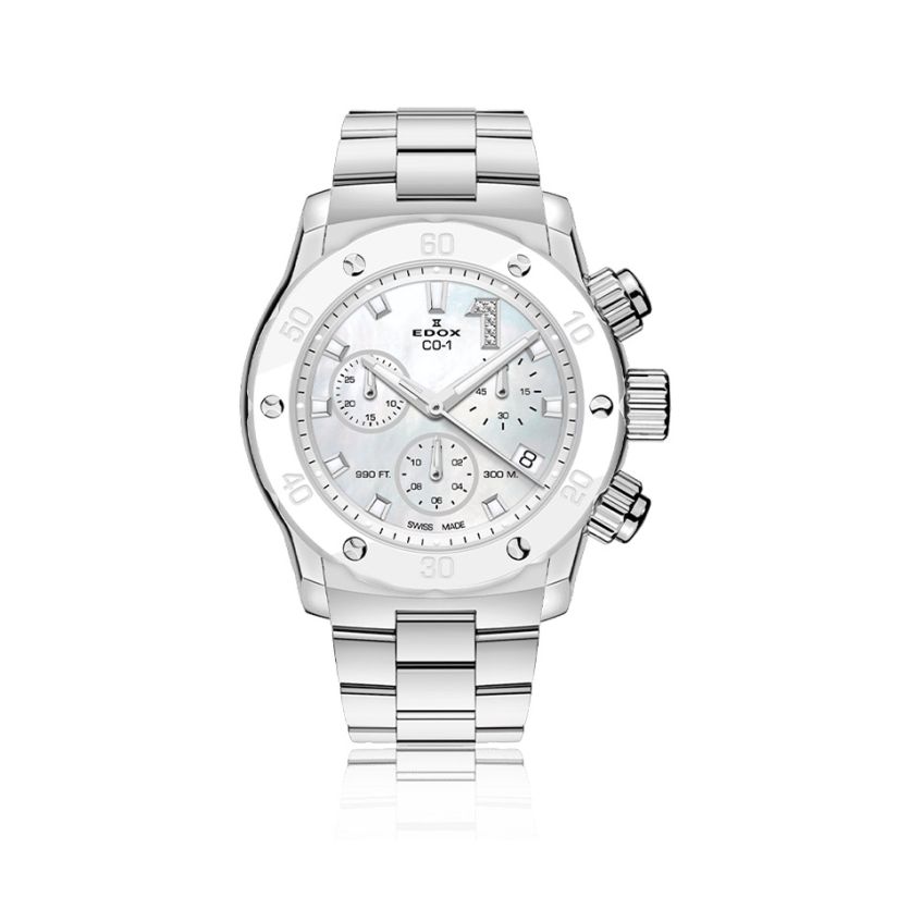 Edox CO-1 Chronolady 10255 3BM NADN Edox CO-1 Chronolady 10255 3BM NADN
