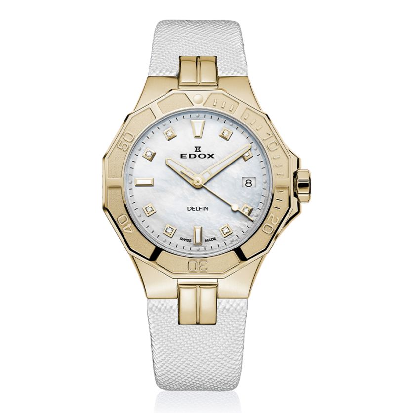 Edox Delfin Diver Date Lady 53020 37JC NADD Edox Delfin Diver Date Lady 53020 37JC NADD