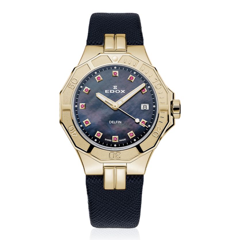Edox Delfin Diver Date Lady 53020 37JC NANRUD Edox Delfin Diver Date Lady 53020 37JC NANRUD