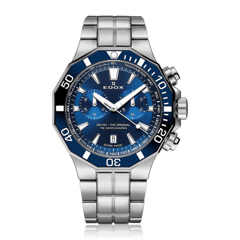 Edox Delfin The Original Chronograph 10112 3BUM BUIN Edox Delfin The Original Chronograph 10112 3BUM BUIN