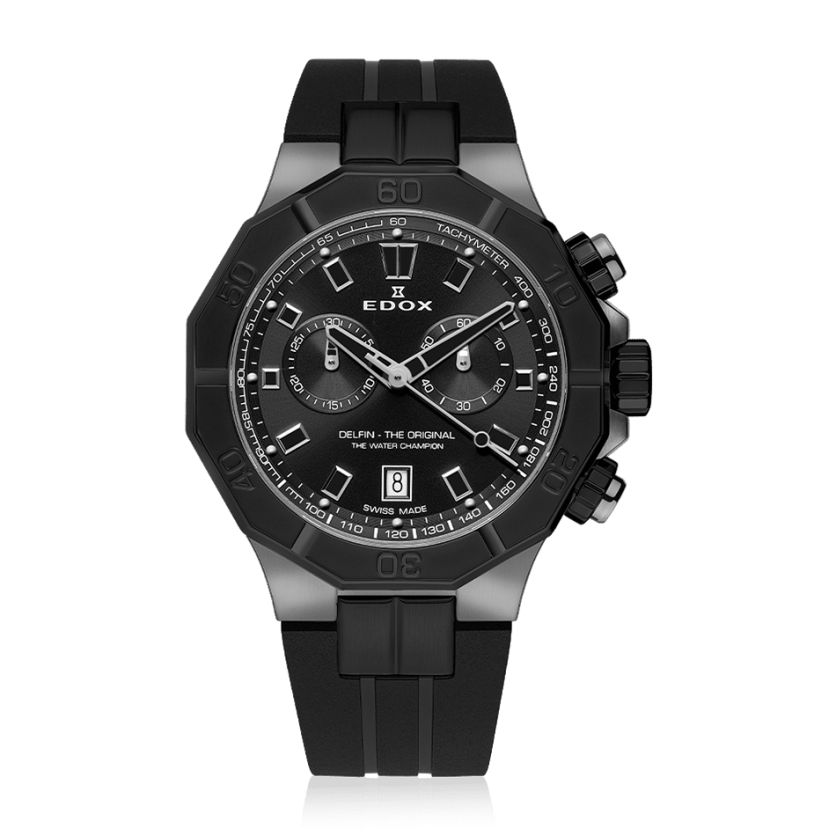 Edox Delfin The Original Chronograph 10113 37GNCA NGIN Edox Delfin The Original Chronograph 10113 37GNCA NGIN