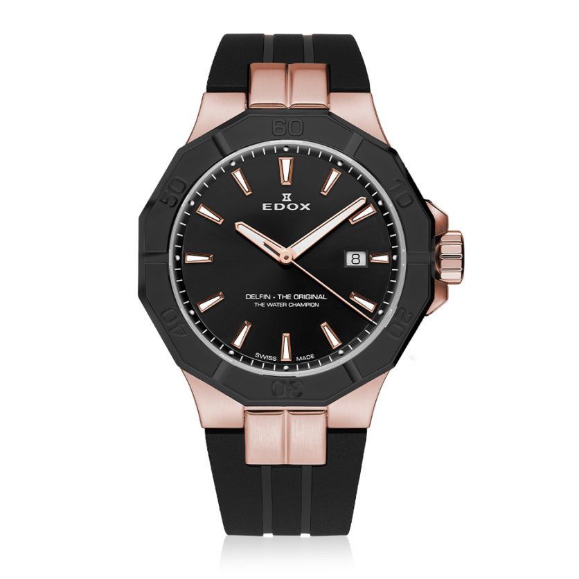 Edox Delfin The Original Date 53021 37RNCA NIR Edox Delfin The Original Date 53021 37RNCA NIR