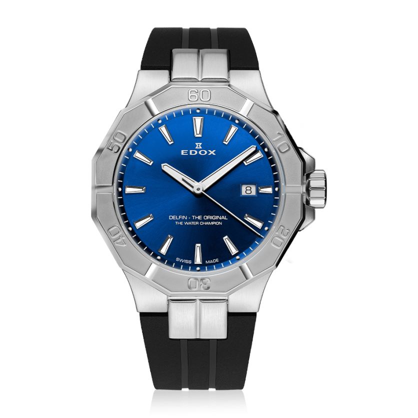 Edox Delfin The Original Date 53021 3CA BUIN Edox Delfin The Original Date 53021 3CA BUIN