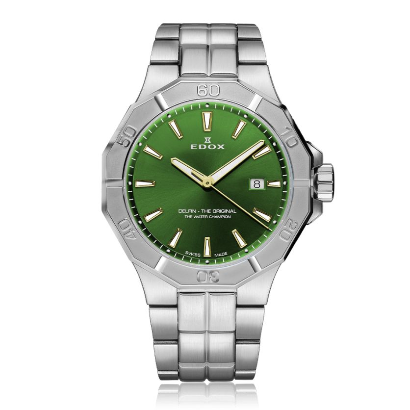 Edox Delfin The Original Date 53021 3M VID Edox Delfin The Original Date 53021 3M VID