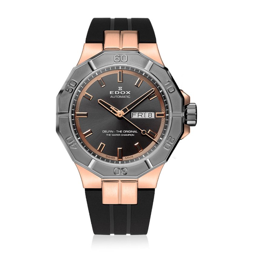 Edox Delfin The Original Day Date Automatic 88008 37RGCA GIR Edox Delfin The Original Day Date Automatic 88008 37RGCA GIR