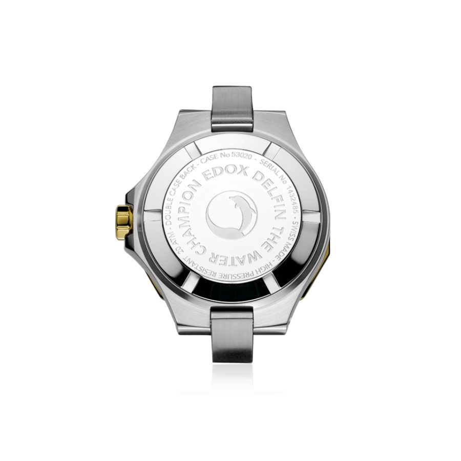 Edox Delfin The Original Diver Date Lady 53020 357JM NADD