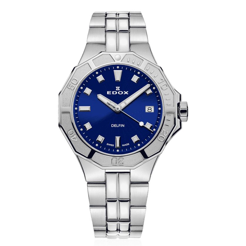 Edox Delfin The Original Diver Date Lady 53020 3M BUN Edox Delfin The Original Diver Date Lady 53020 3M BUN