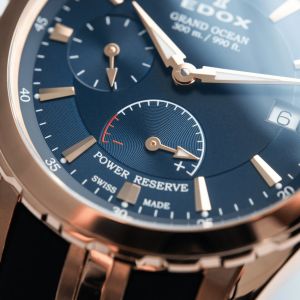 Edox Grand Ocean Power Reserve Automatic 94500 37RCA BUIR Edox Grand Ocean Power Reserve Automatic 94500 37RCA BUIR