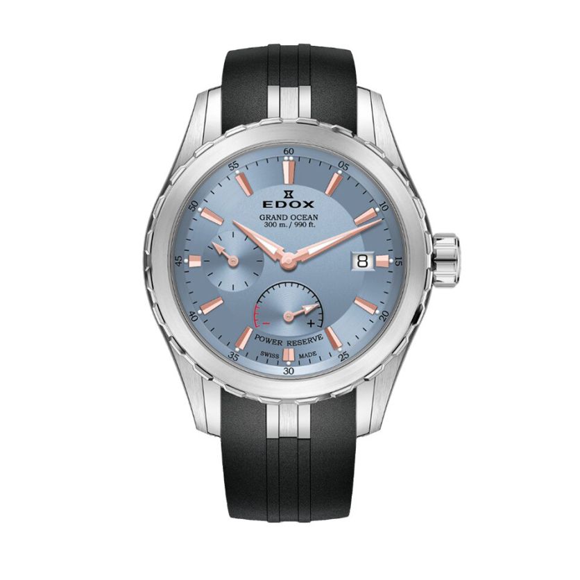 Edox Grand Ocean Power Reserve Automatic 94500 3CA BUCR Edox Grand Ocean Power Reserve Automatic 94500 3CA BUCR