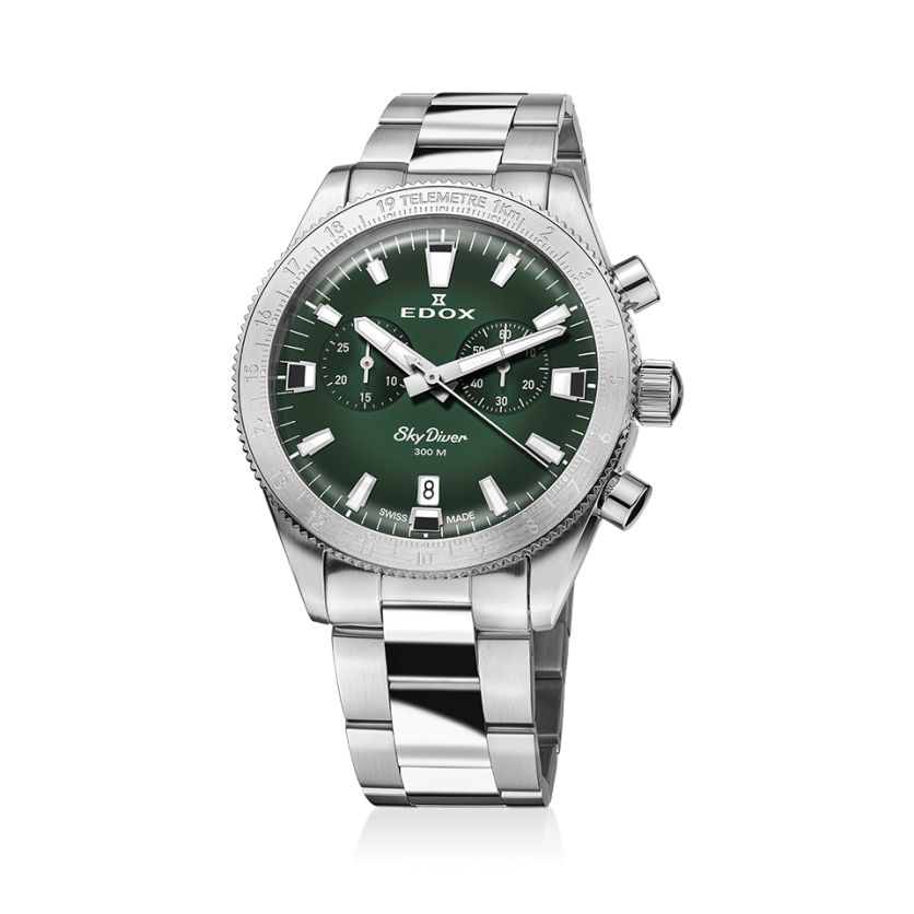 Edox Skydiver CHRONOGRAPH 10116 3 VIDN + Strap Edox Skydiver CHRONOGRAPH 10116 3 VIDN + Strap