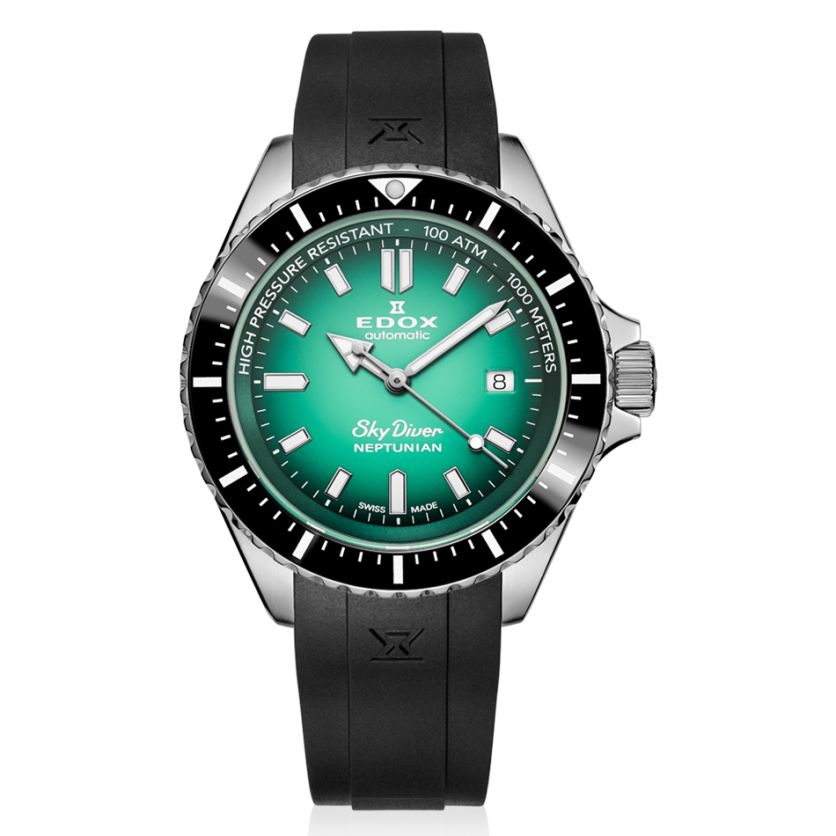 Edox Skydiver Neptunian 80120 3NCA VDN Edox Skydiver Neptunian 80120 3NCA VDN