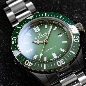 Edox Skydiver Neptunian 80120 3VM VDN1 Edox Skydiver Neptunian 80120 3VM VDN1