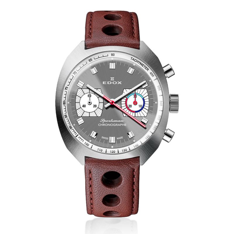 Edox Sportsman Chronographe Automatic 08202 3G GIN + Bracelet Edox Sportsman Chronographe Automatic 08202 3G GIN + Bracelet