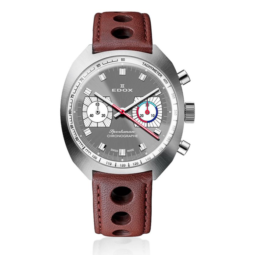 Edox Sportsman Chronographe Automatic 08202 3G GIN + Браслет Edox Sportsman Chronographe Automatic 08202 3G GIN + Браслет