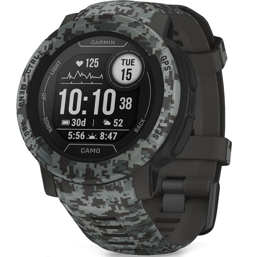 Garmin Instinct 2 Camo Edition Graphite Camo (010-02626-03) Garmin Instinct 2 Camo Edition Graphite Camo (010-02626-03)