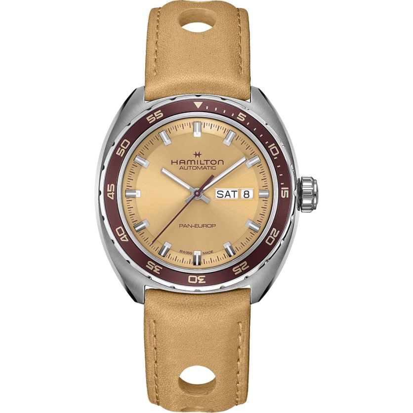 Hamilton AMERICAN CLASSIC PAN EUROP DAY DATE AUTO H35435820 + Strap Hamilton AMERICAN CLASSIC PAN EUROP DAY DATE AUTO H35435820 + Strap