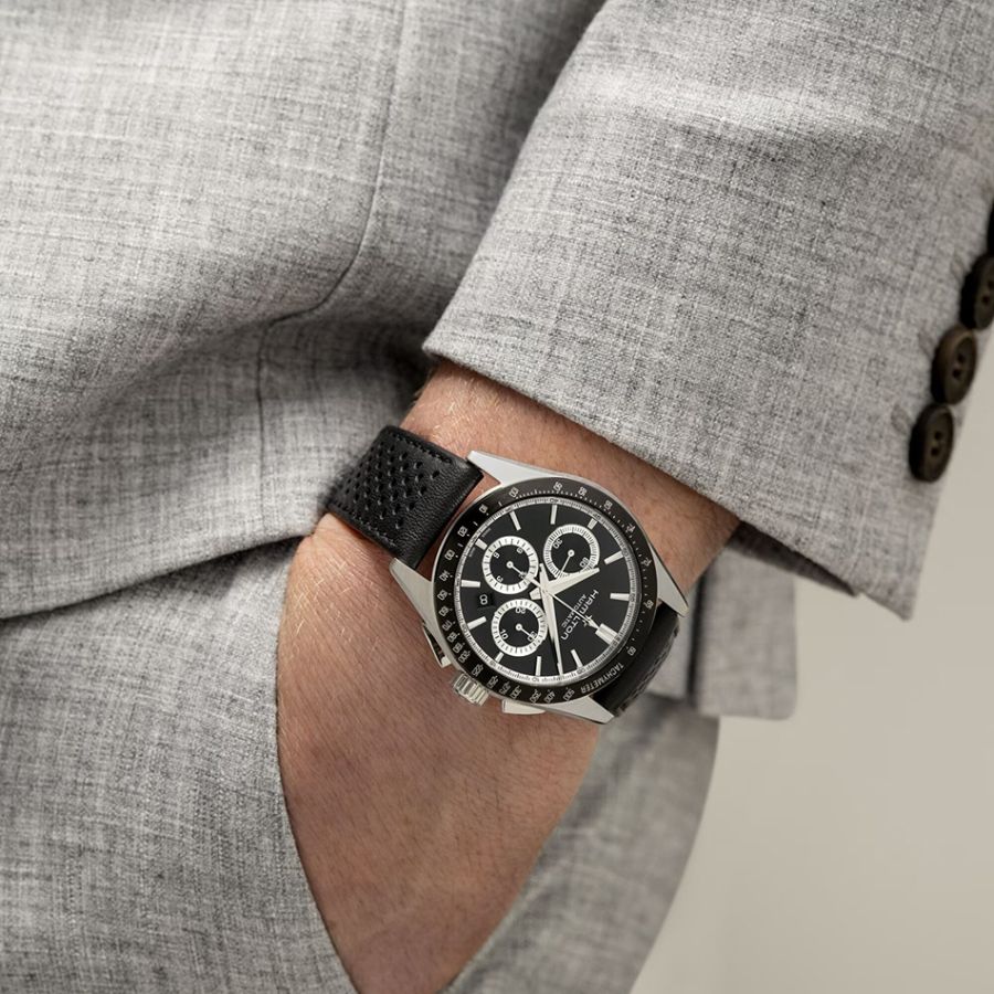 Hamilton JAZZMASTER PERFORMER AUTO CHRONO H36606130