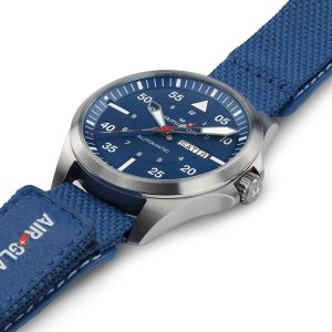 Hamilton KHAKI AVIATION PILOT DAY DATE AUTO AIR-GLACIERS EDITION H64655941 + Strap Hamilton KHAKI AVIATION PILOT DAY DATE AUTO AIR-GLACIERS EDITION H64655941 + Strap